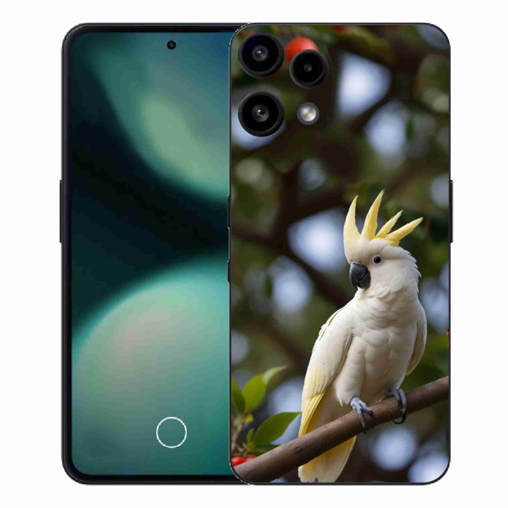 Gelový kryt mmCase na Nothing Phone (3a) Lite - papoušek kakadu 3