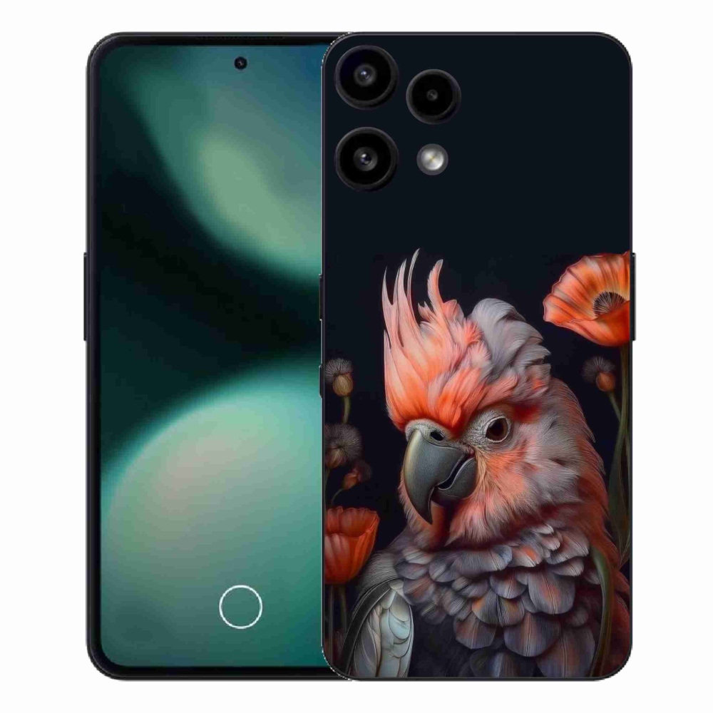 Gelový kryt mmCase na Nothing Phone (3a) Lite - papoušek kakadu v barvách