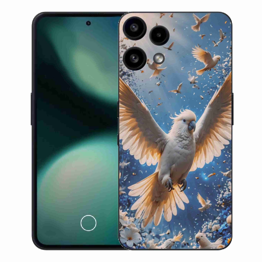 Gelový kryt mmCase na Nothing Phone (3a) Lite - papoušek kakadu