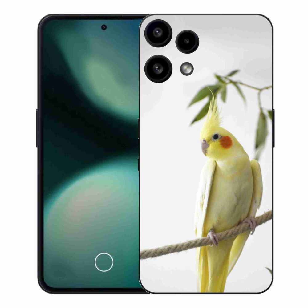 Gelový kryt mmCase na Nothing Phone (3a) Lite - papoušek korela chocholatá