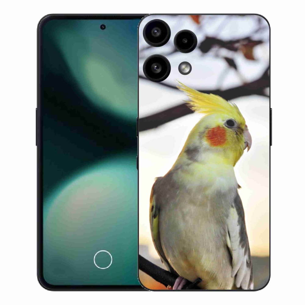 Gelový kryt mmCase na Nothing Phone (3a) Lite - papoušek korela