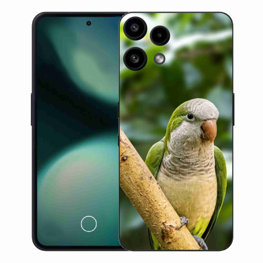 Gelový kryt mmCase na Nothing Phone (3a) Lite - papoušek mníšek