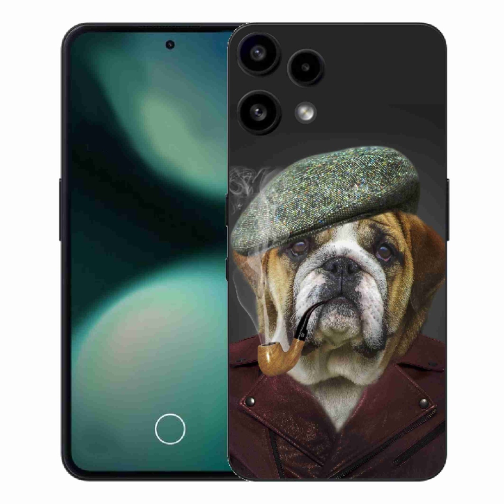 Gelový kryt mmCase na Nothing Phone (3a) Lite - pes s fajfkou