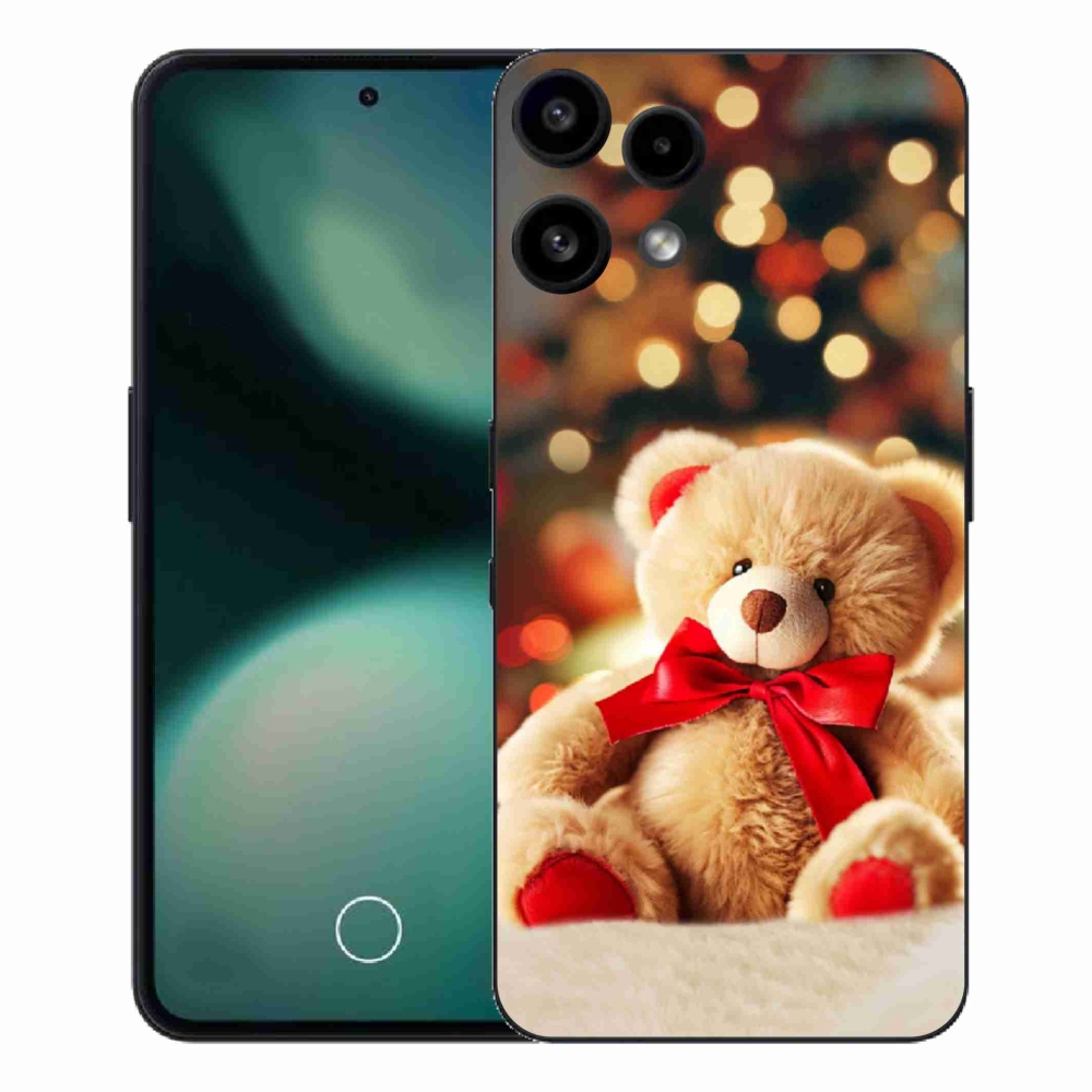 Gelový kryt mmCase na Nothing Phone (3a) Lite - plyšový medvídek