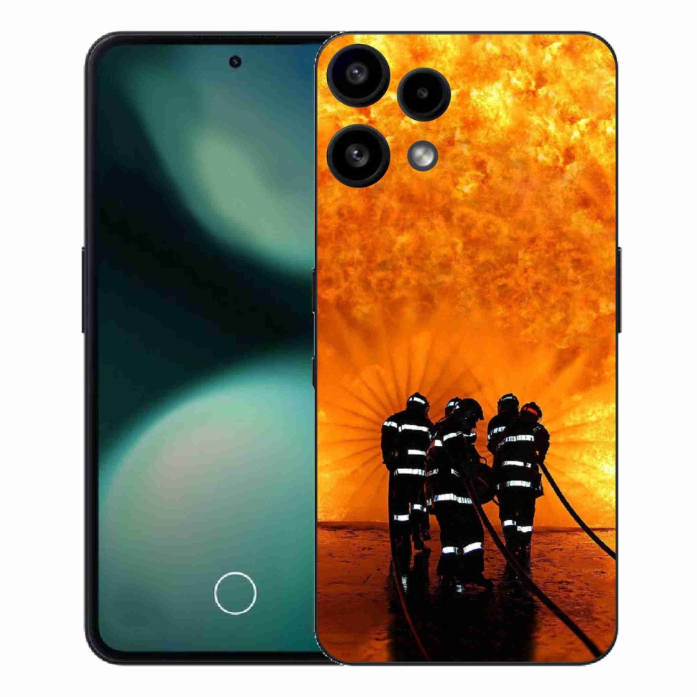 Gelový kryt mmCase na Nothing Phone (3a) Lite - požár