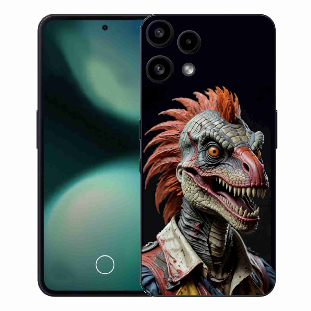 Gelový kryt mmCase na Nothing Phone (3a) Lite - punk dinosaurus