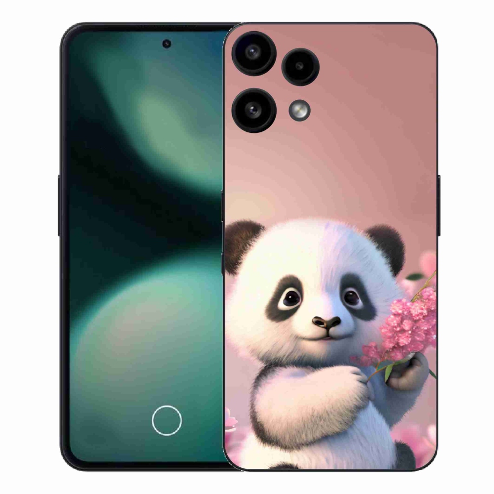 Gelový kryt mmCase na Nothing Phone (3a) Lite - roztomilá panda