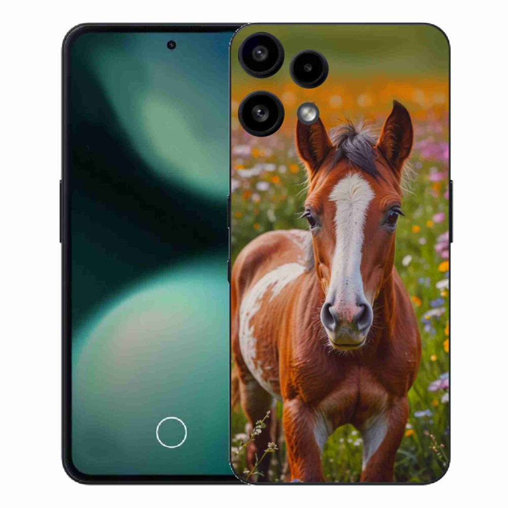 Gelový kryt mmCase na Nothing Phone (3a) Lite - roztomilé hříbě