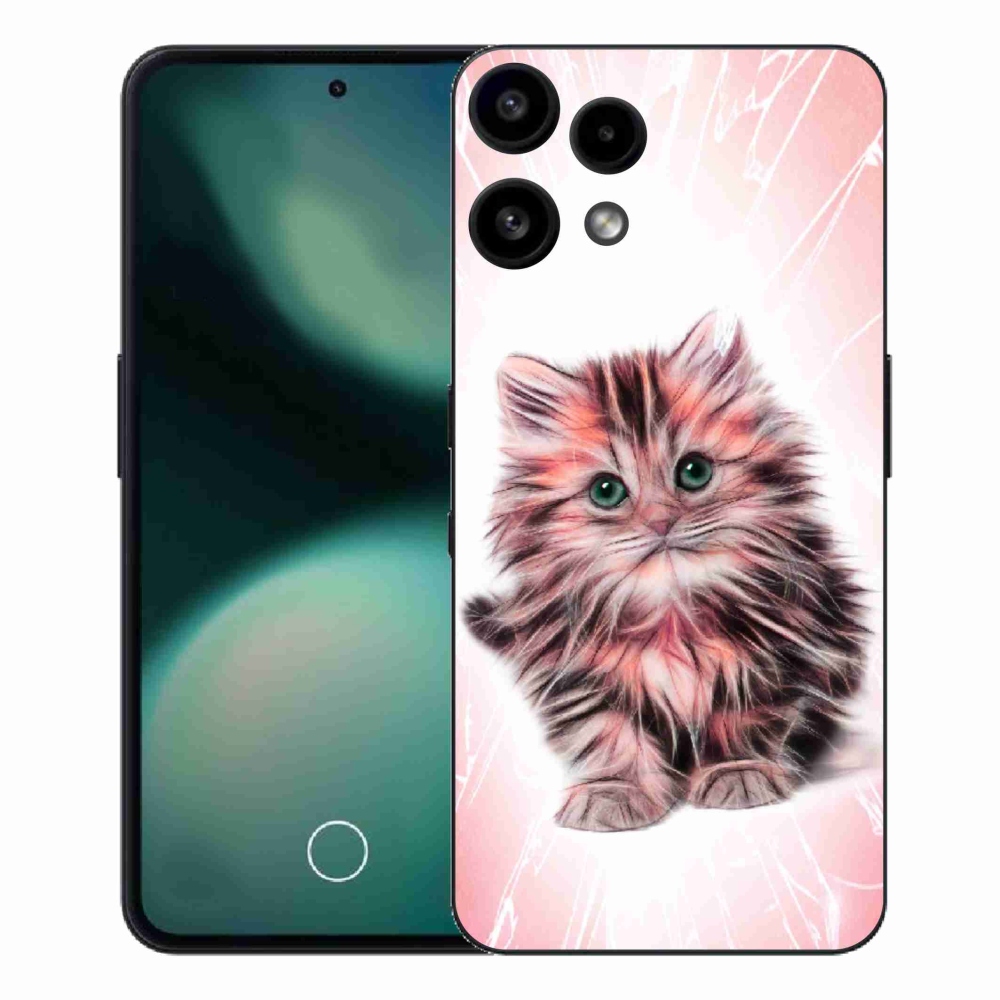 Gelový kryt mmCase na Nothing Phone (3a) Lite - roztomilé kotě
