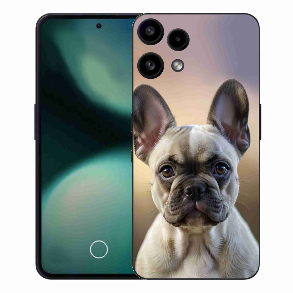 Gelový kryt mmCase na Nothing Phone (3a) Lite - roztomilý francouzský buldoček