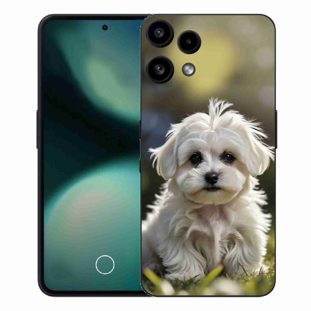 Gelový kryt mmCase na Nothing Phone (3a) Lite - roztomilý maltézský psík