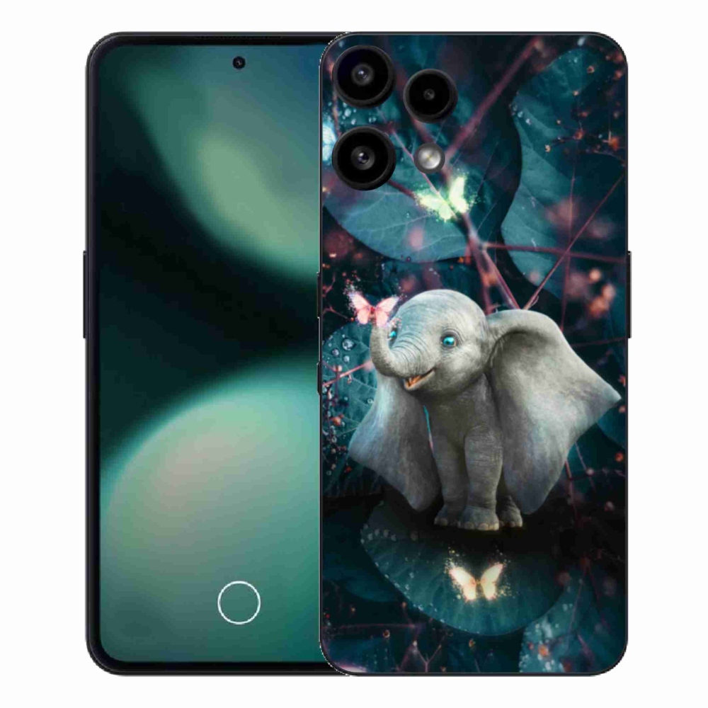 Gelový kryt mmCase na Nothing Phone (3a) Lite - roztomilý slon