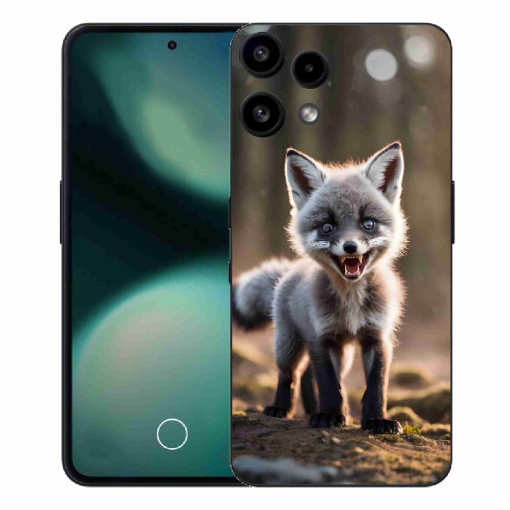 Gelový kryt mmCase na Nothing Phone (3a) Lite - rozzuřená liška