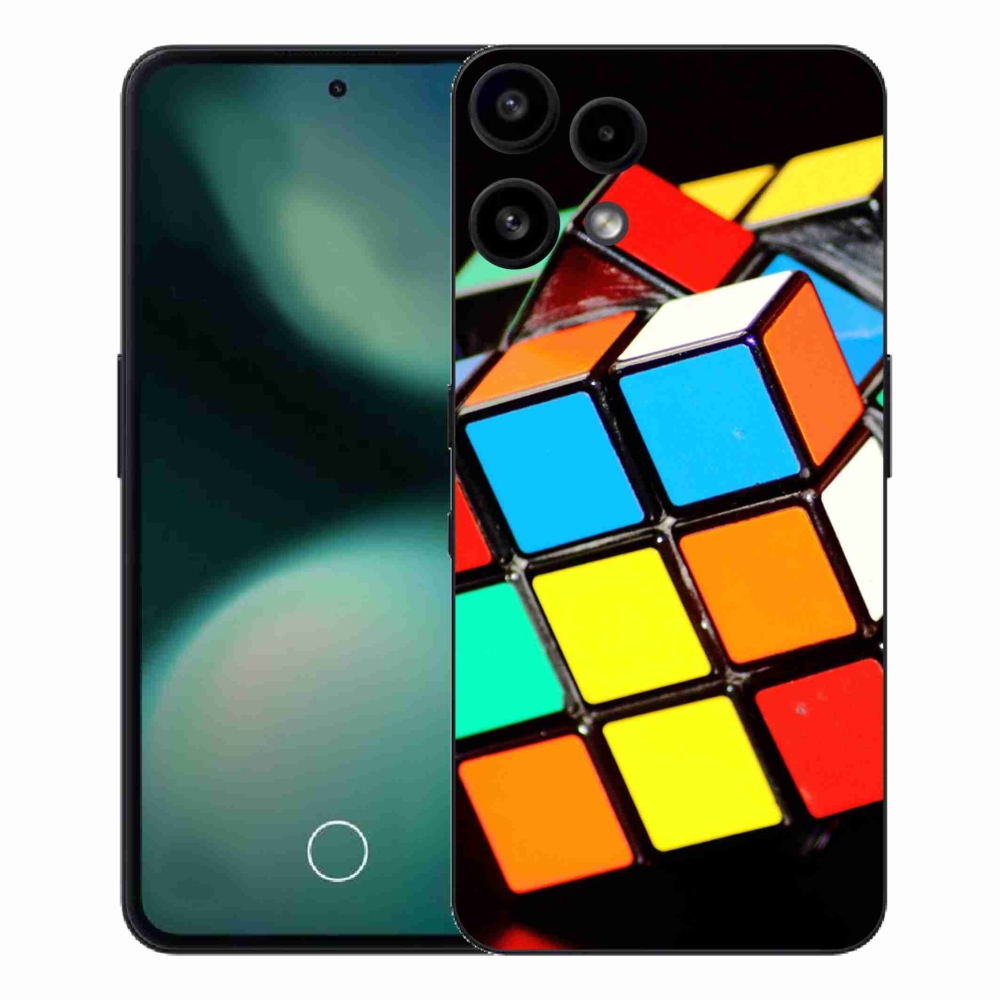 Gelový kryt mmCase na Nothing Phone (3a) Lite - rubikova kostka