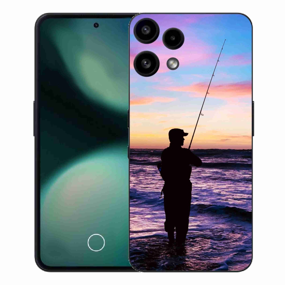 Gelový kryt mmCase na Nothing Phone (3a) Lite - rybaření 1