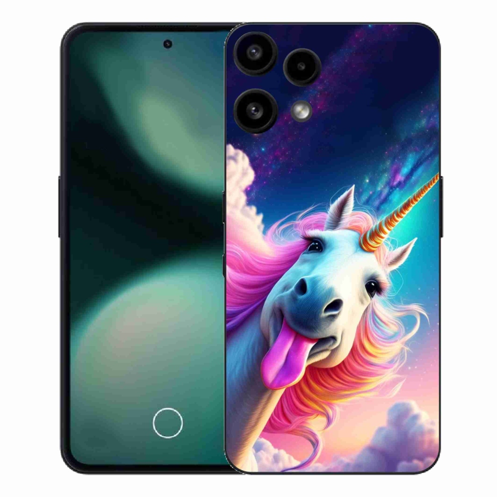 Gelový kryt mmCase na Nothing Phone (3a) Lite - šílený jednorožec