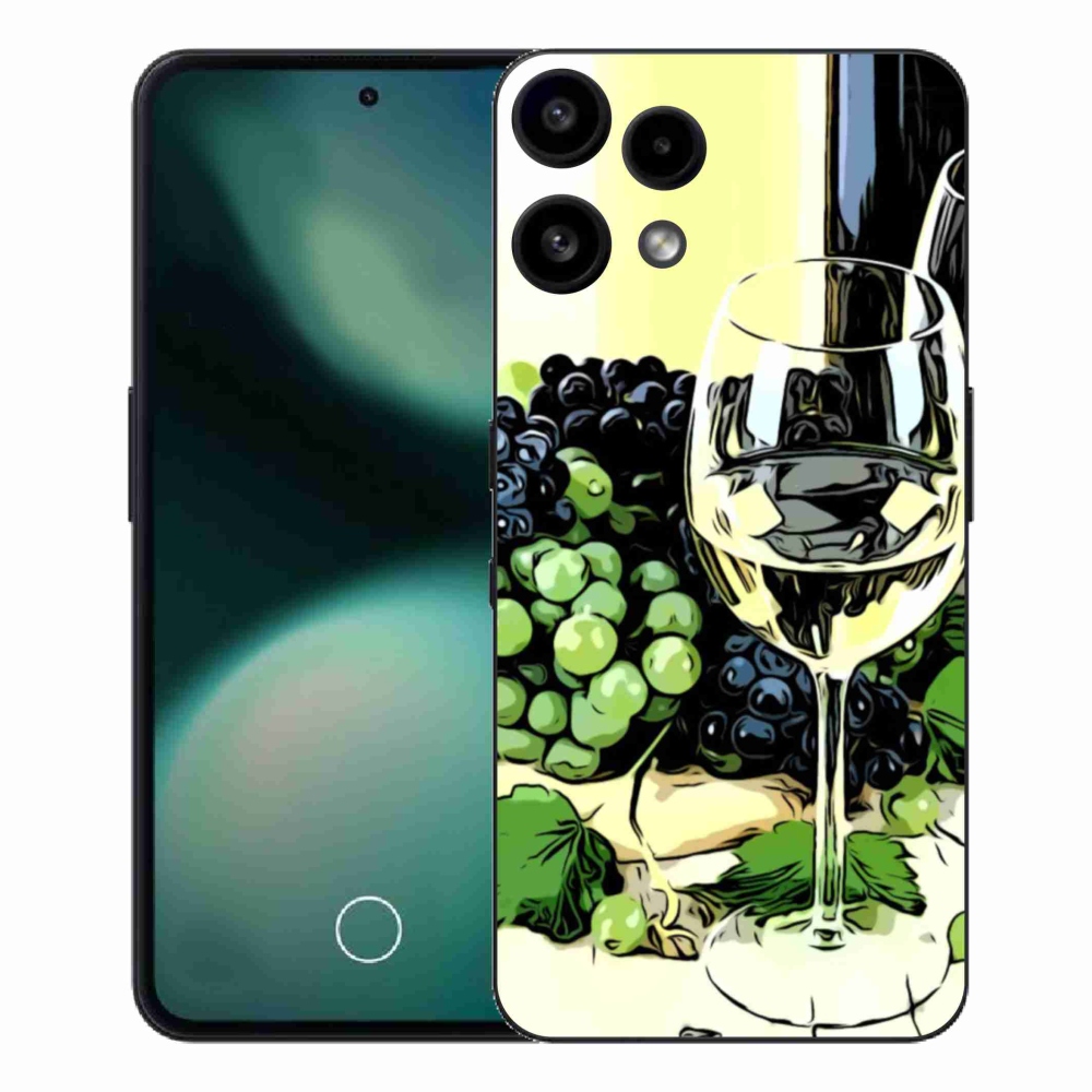 Gelový kryt mmCase na Nothing Phone (3a) Lite - sklenka vína