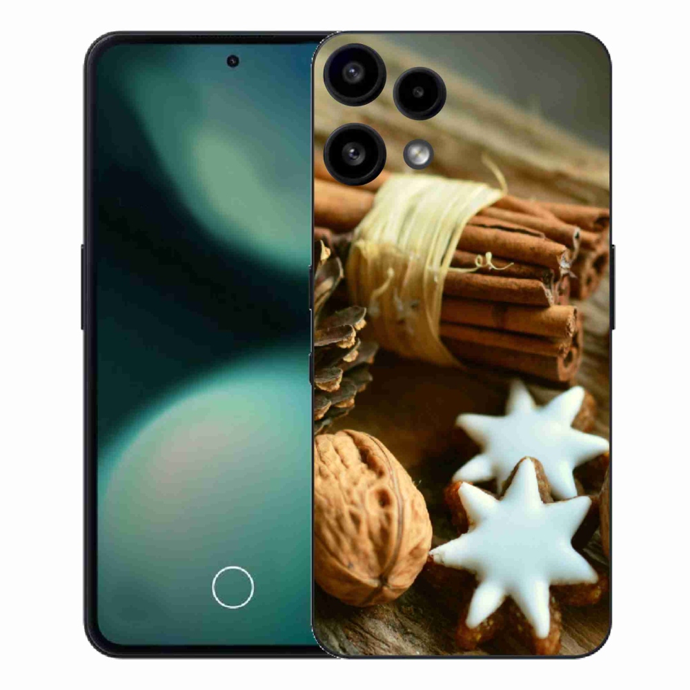 Gelový kryt mmCase na Nothing Phone (3a) Lite - skořice a perníčky