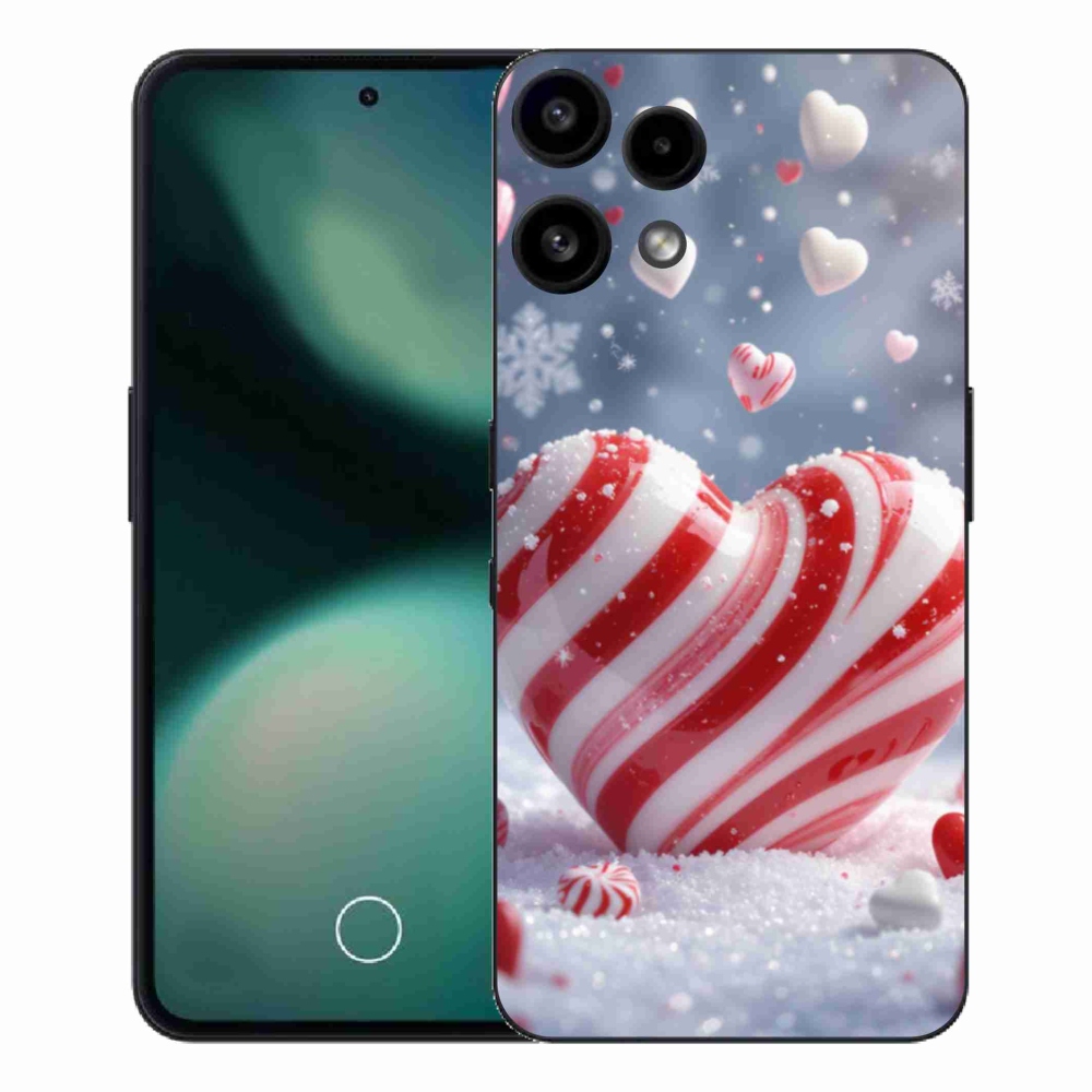 Gelový kryt mmCase na Nothing Phone (3a) Lite - sladké srdce