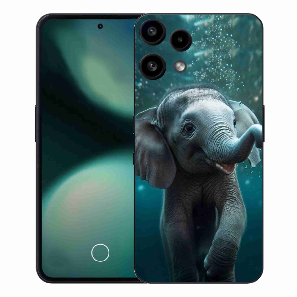 Gelový kryt mmCase na Nothing Phone (3a) Lite - slůně pod vodou