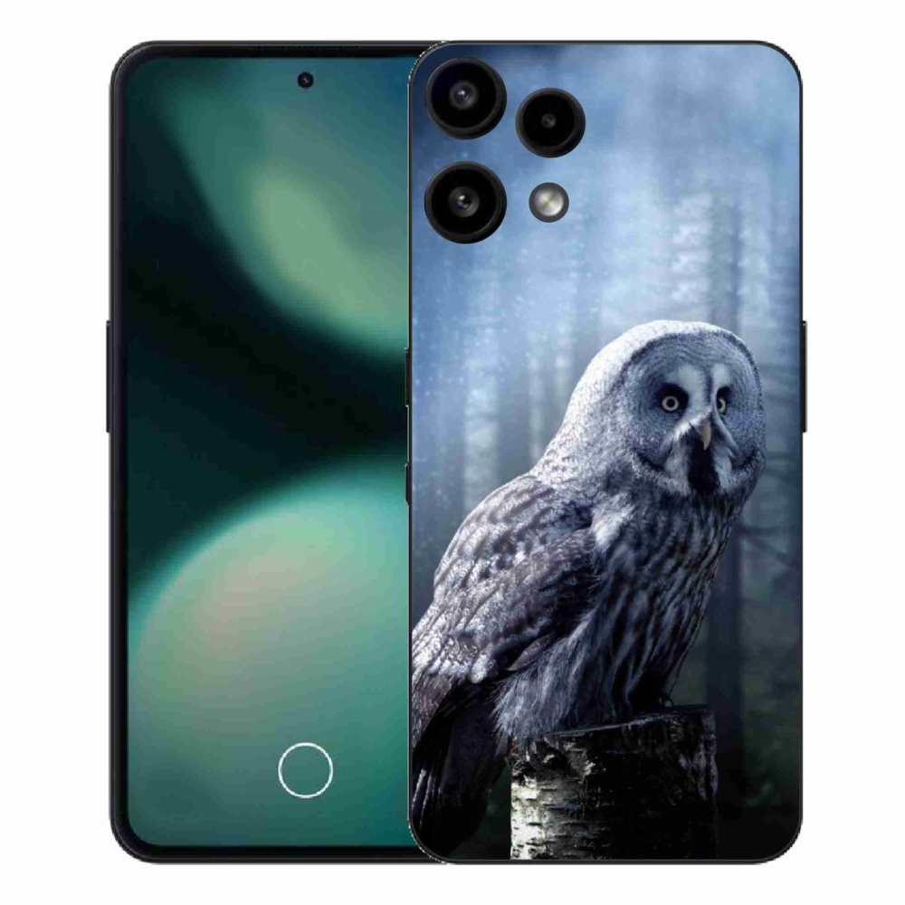 Gelový kryt mmCase na Nothing Phone (3a) Lite - sova