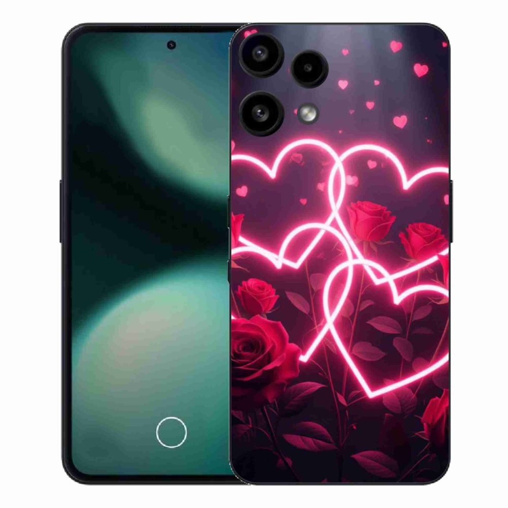Gelový kryt mmCase na Nothing Phone (3a) Lite - srdce lásky