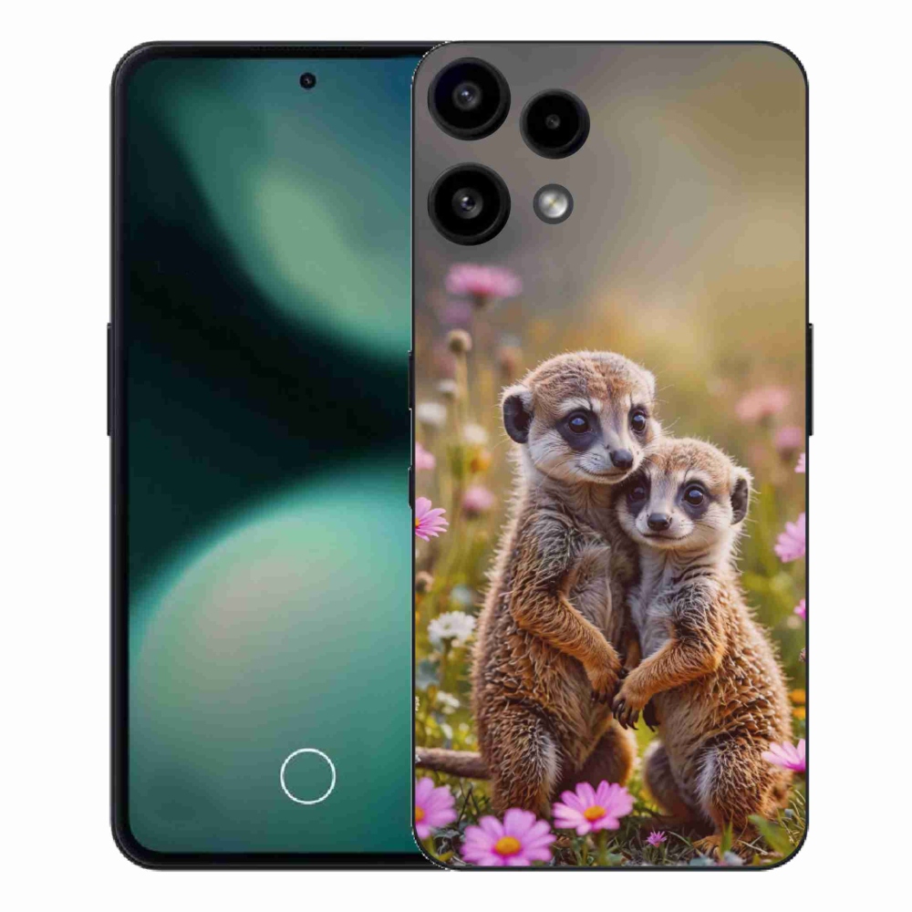 Gelový kryt mmCase na Nothing Phone (3a) Lite - surikatí duo