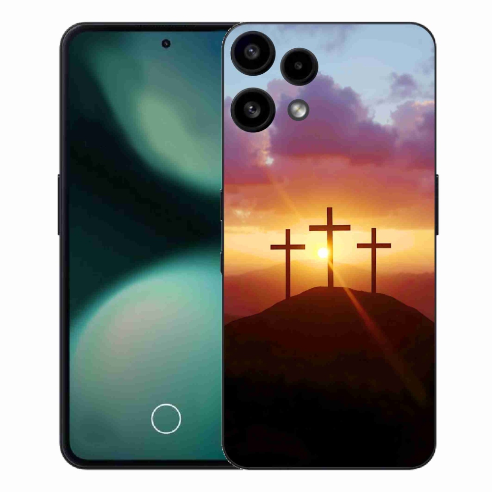 Gelový kryt mmCase na Nothing Phone (3a) Lite - tři kříže