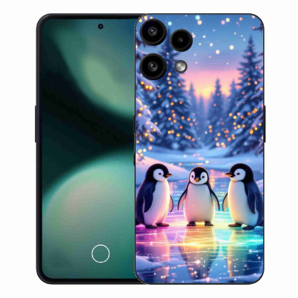 Gelový kryt mmCase na Nothing Phone (3a) Lite - tučnáci