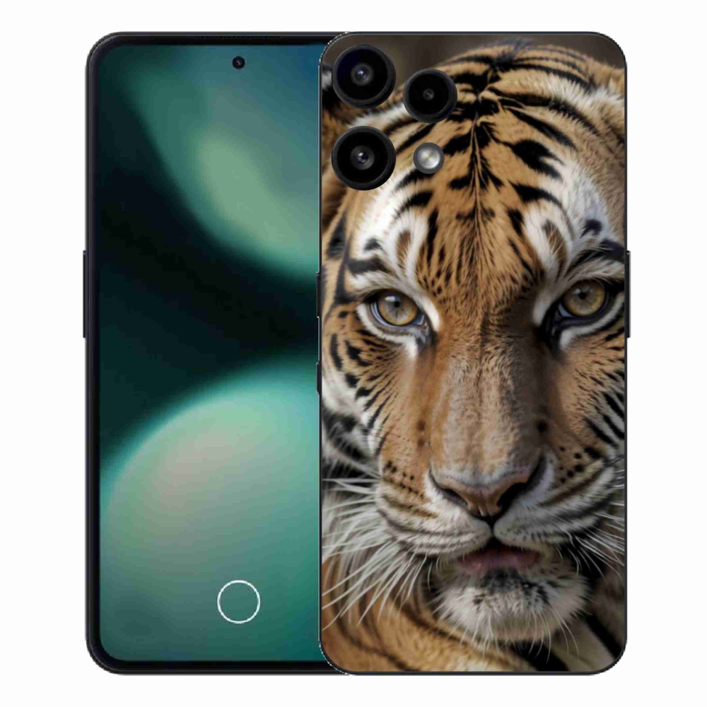 Gelový kryt mmCase na Nothing Phone (3a) Lite - tygří pohled