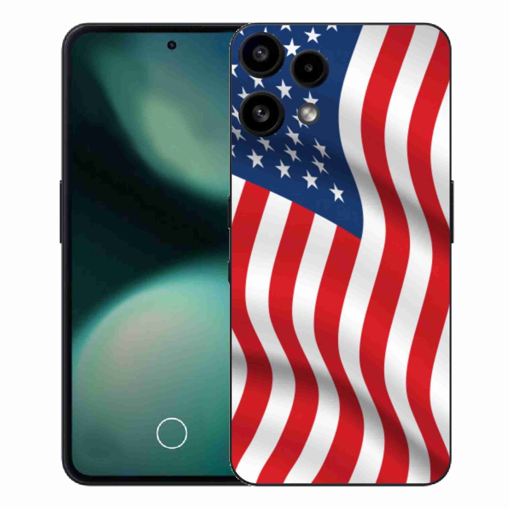 Gelový kryt mmCase na Nothing Phone (3a) Lite - USA vlajka