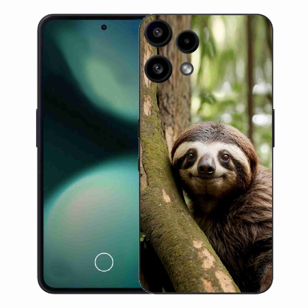 Gelový kryt mmCase na Nothing Phone (3a) Lite - usměvavý lenochod