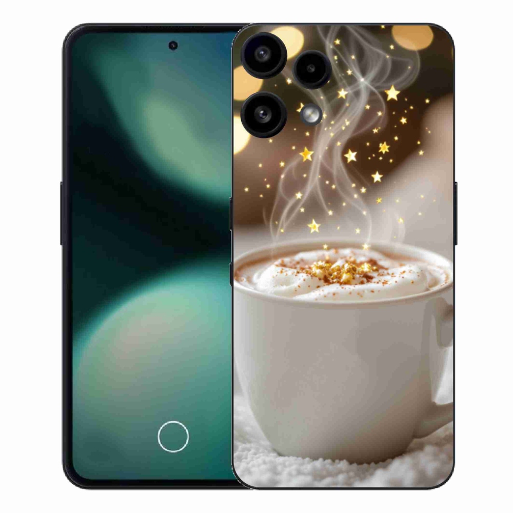 Gelový kryt mmCase na Nothing Phone (3a) Lite - vánoční horký nápoj