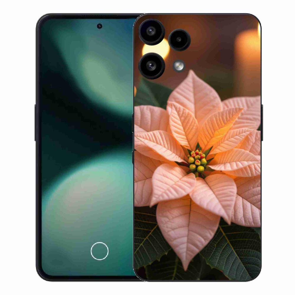 Gelový kryt mmCase na Nothing Phone (3a) Lite - vánoční hvězda