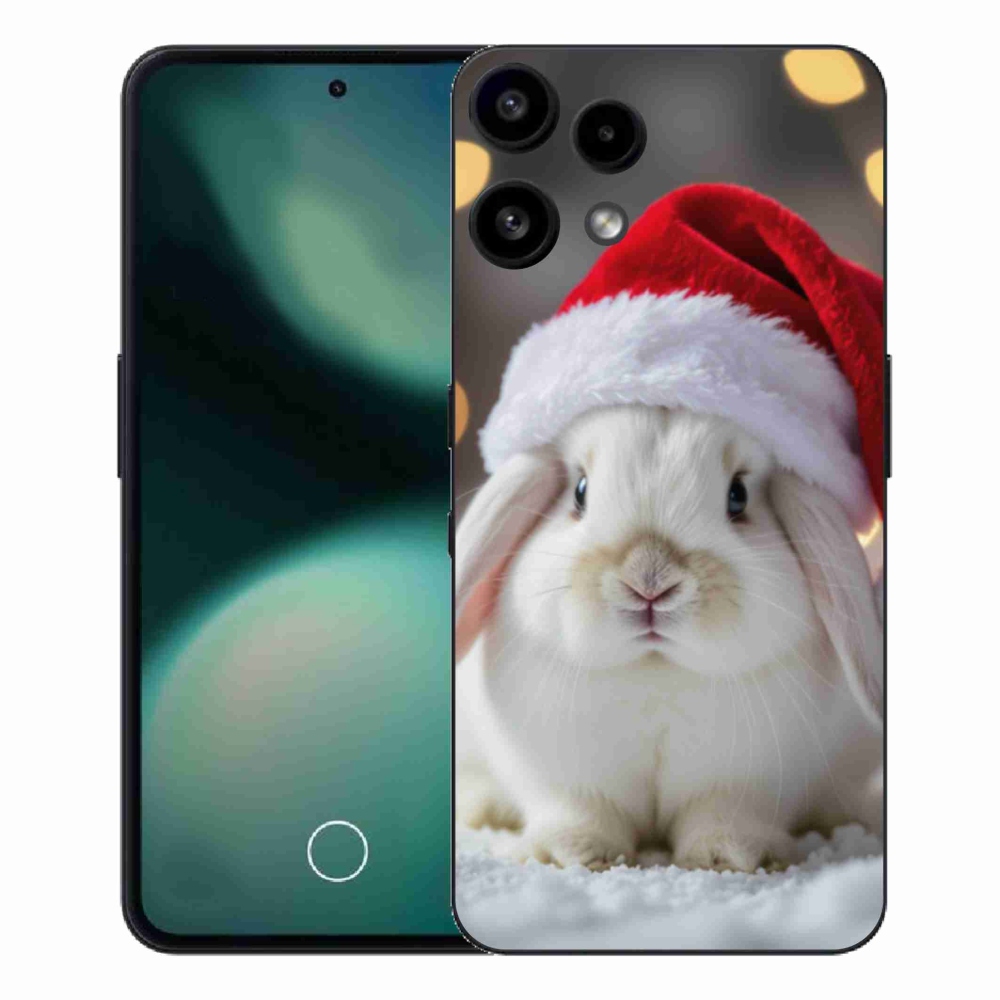 Gelový kryt mmCase na Nothing Phone (3a) Lite - vánoční králík