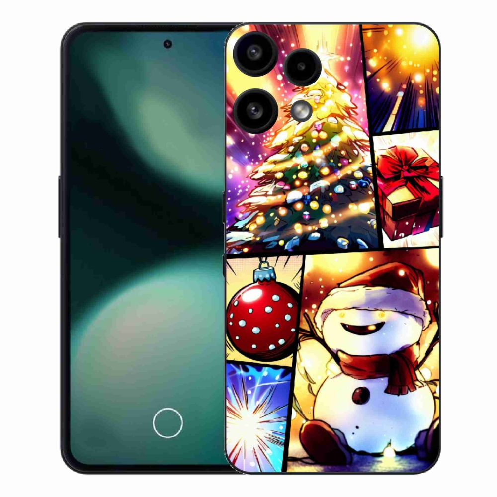Gelový kryt mmCase na Nothing Phone (3a) Lite - vánoční motivy 1