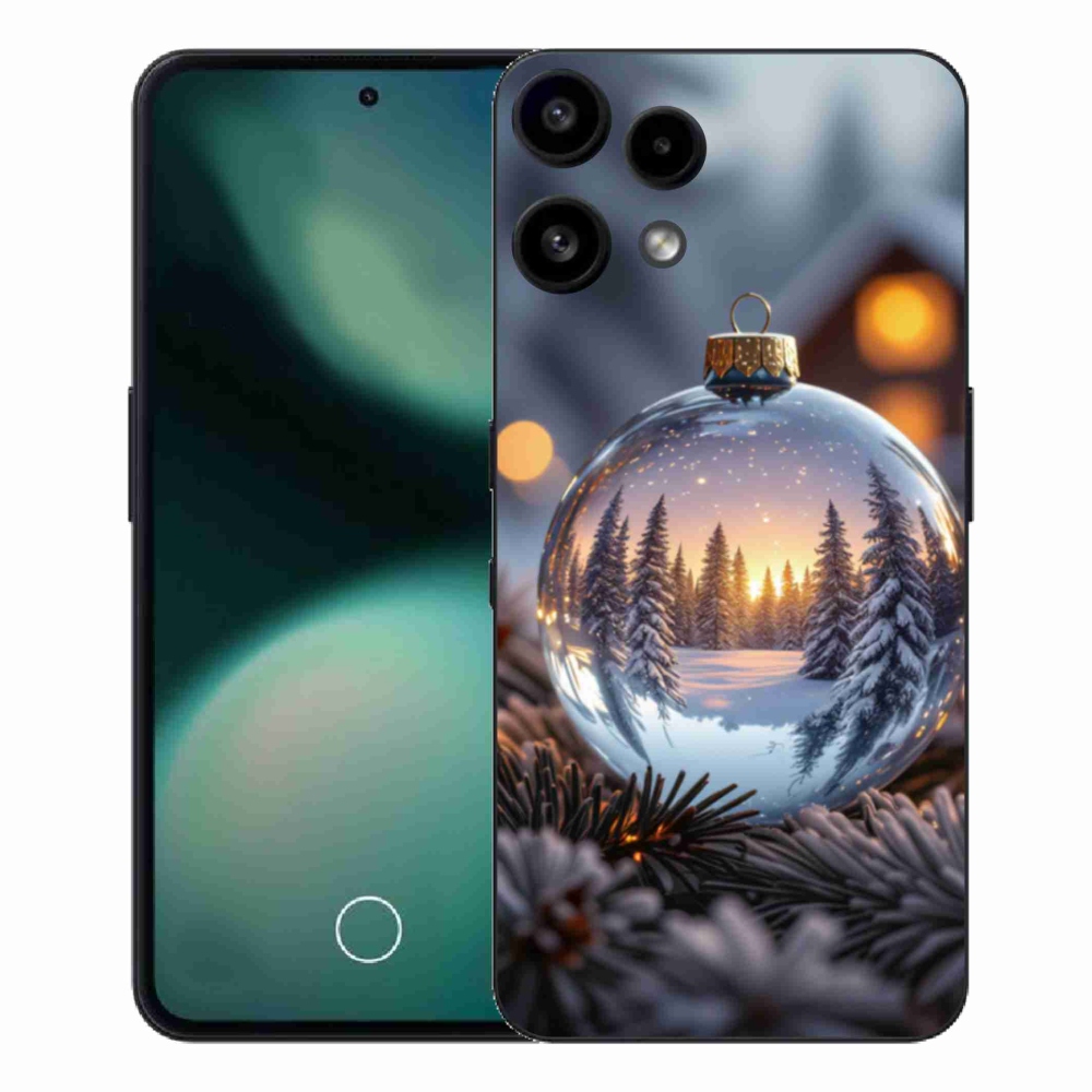 Gelový kryt mmCase na Nothing Phone (3a) Lite - vánoční ozdoba