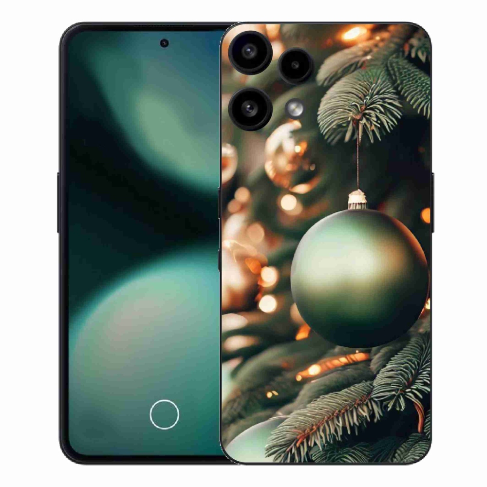 Gelový kryt mmCase na Nothing Phone (3a) Lite - vánoční ozdoby 1