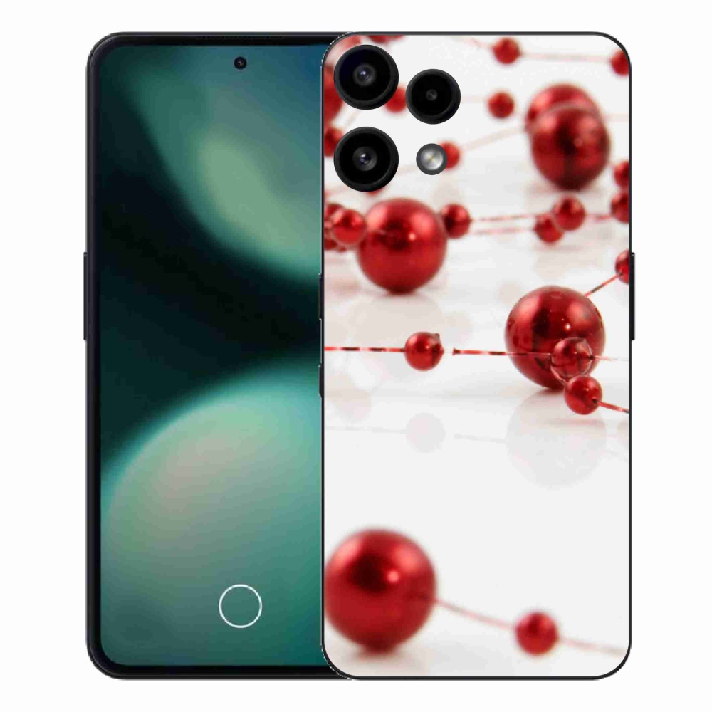 Gelový kryt mmCase na Nothing Phone (3a) Lite - vánoční řetěz