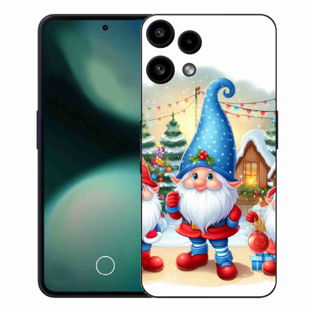 Gelový kryt mmCase na Nothing Phone (3a) Lite - vánoční skřítci