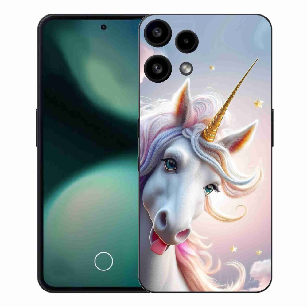 Gelový kryt mmCase na Nothing Phone (3a) Lite - veselý jednorožec