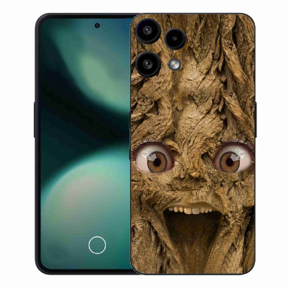 Gelový kryt mmCase na Nothing Phone (3a) Lite - veselý strom s očima