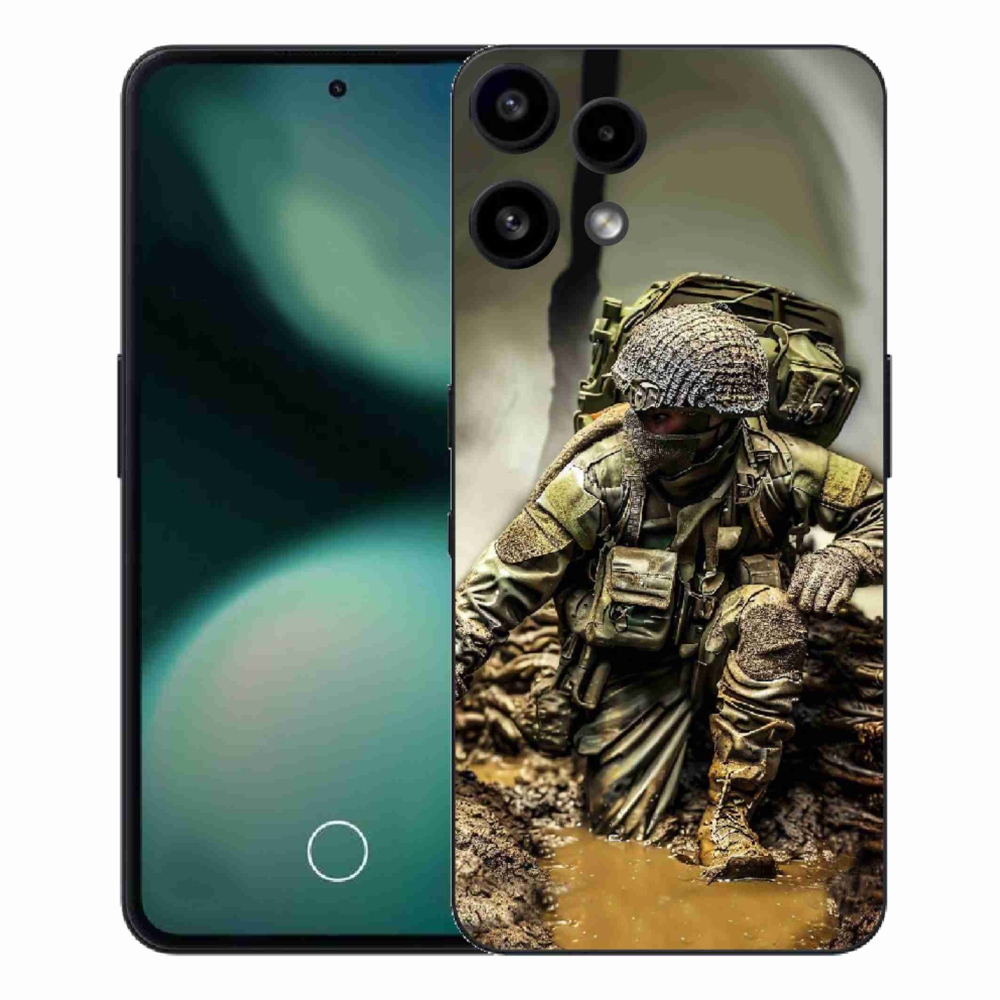 Gelový kryt mmCase na Nothing Phone (3a) Lite - voják