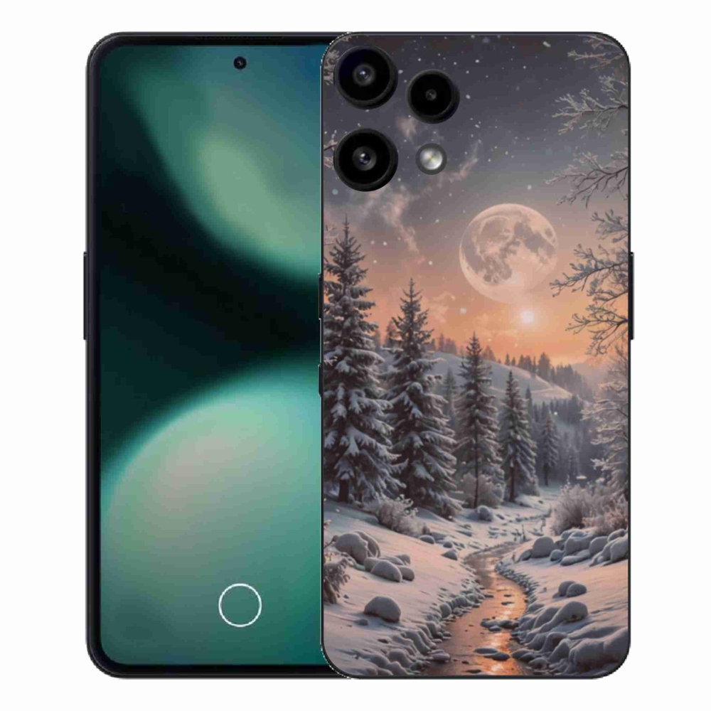 Gelový kryt mmCase na Nothing Phone (3a) Lite - zimní krajina 2