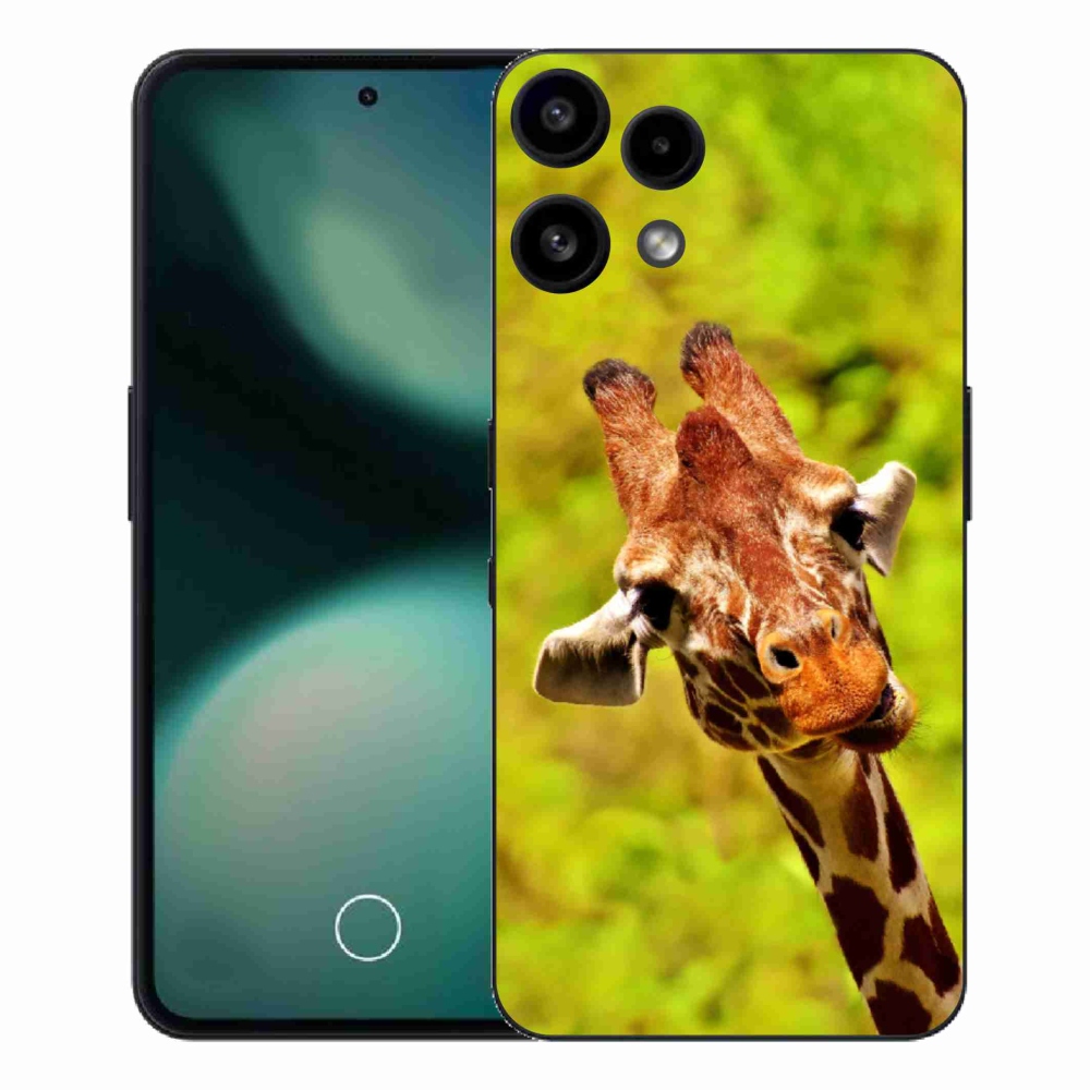 Gelový kryt mmCase na Nothing Phone (3a) Lite - žirafa