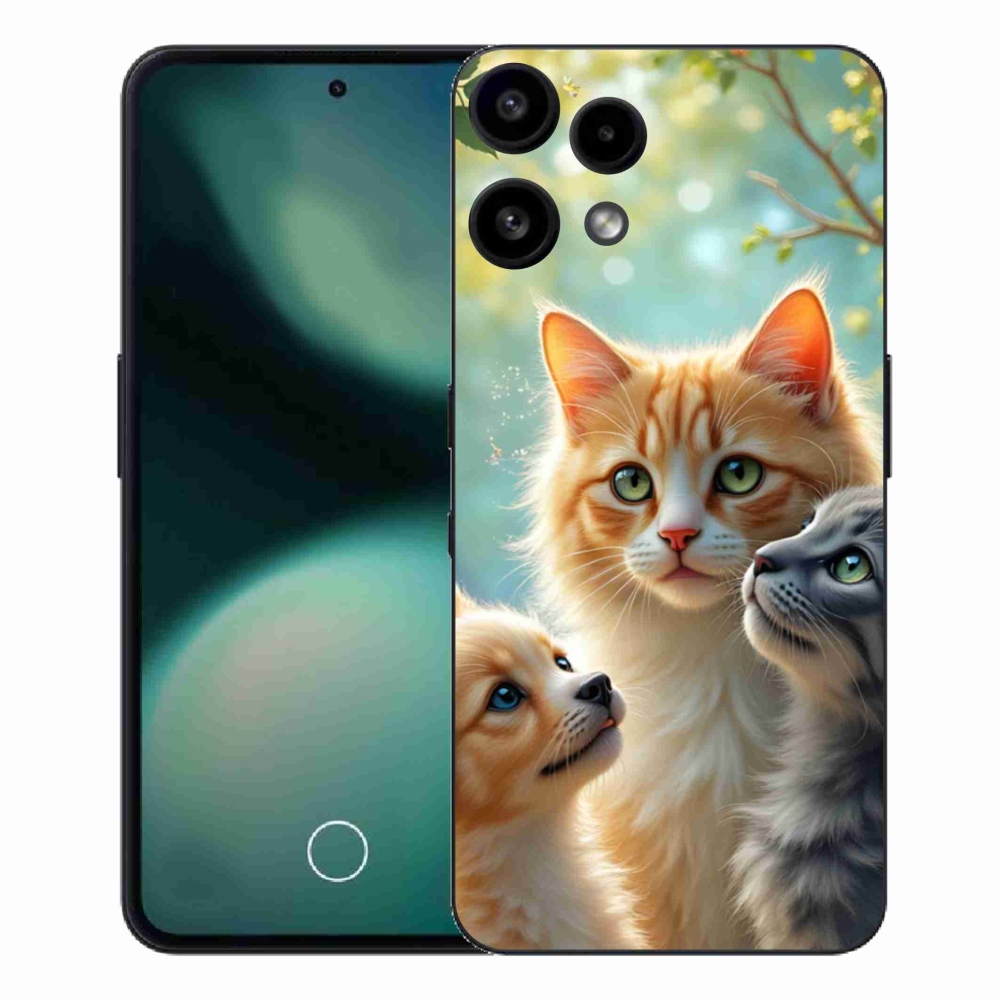 Gelový kryt mmCase na Nothing Phone (3a) Lite - zvířecí přátelství 2