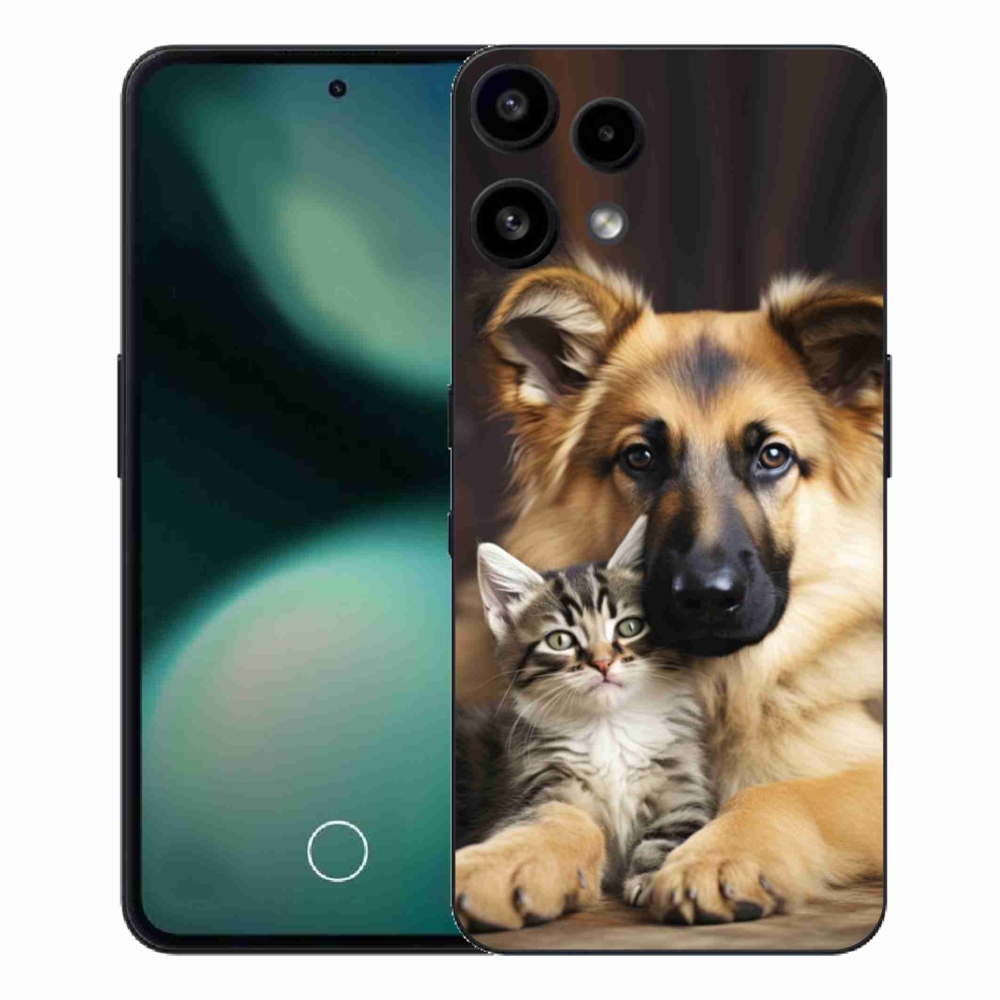 Gelový kryt mmCase na Nothing Phone (3a) Lite - zvířecí přátelství