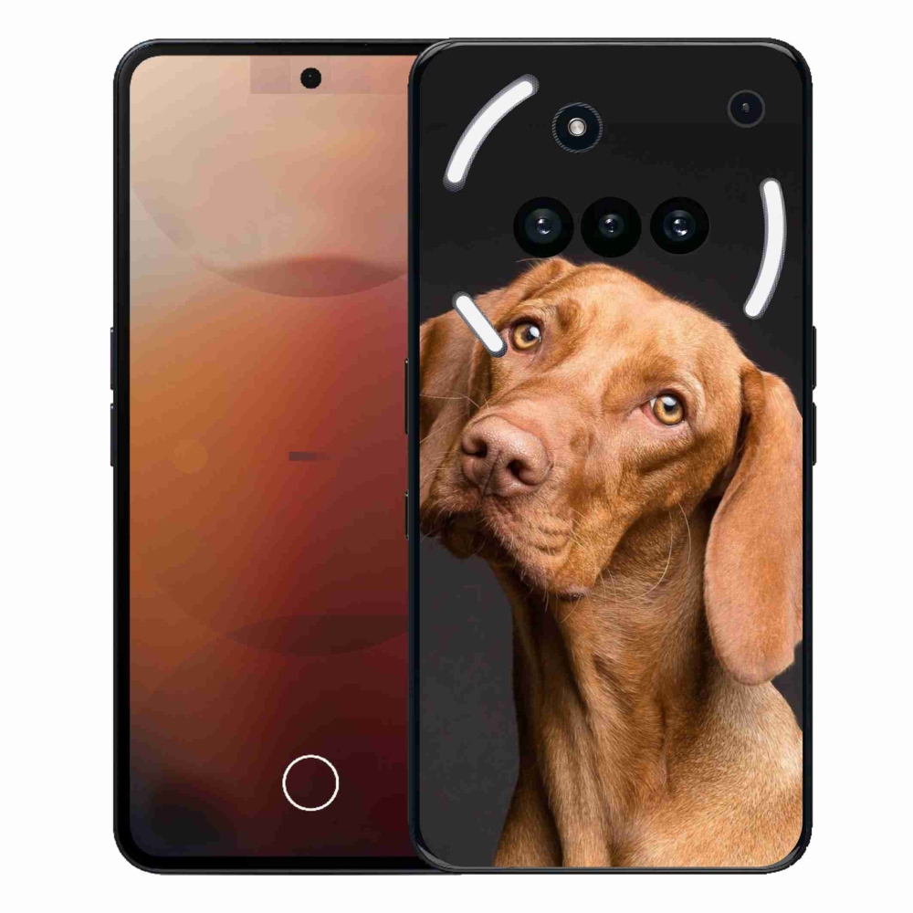 Gelový kryt mmCase na Nothing Phone (3a) - maďarský ohař