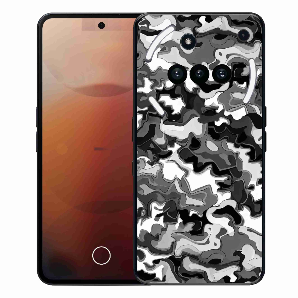 Gelový kryt mmCase na Nothing Phone (3a) - maskáčový vzor 3