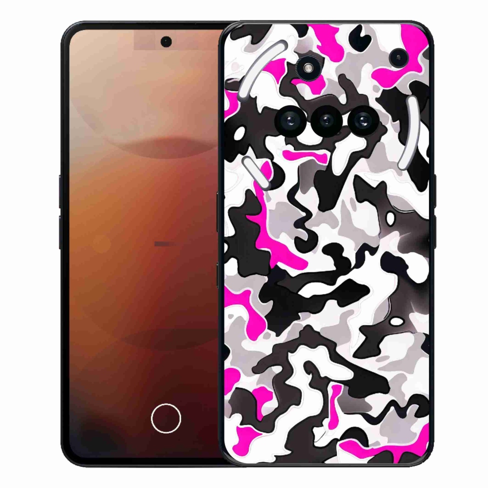 Gelový kryt mmCase na Nothing Phone (3a) - maskáčový vzor 5